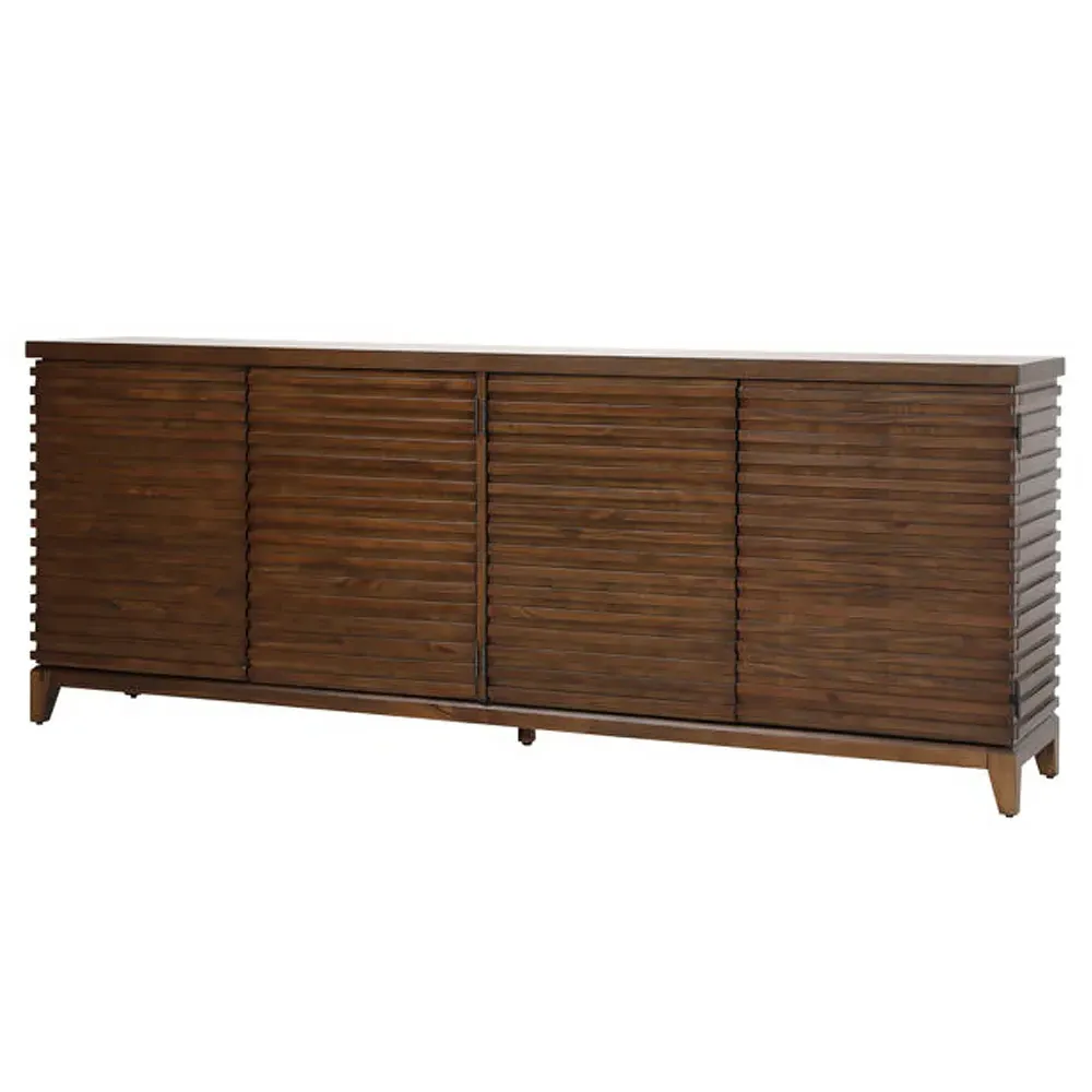 Mila Sideboard - Brown, Acacia Wood