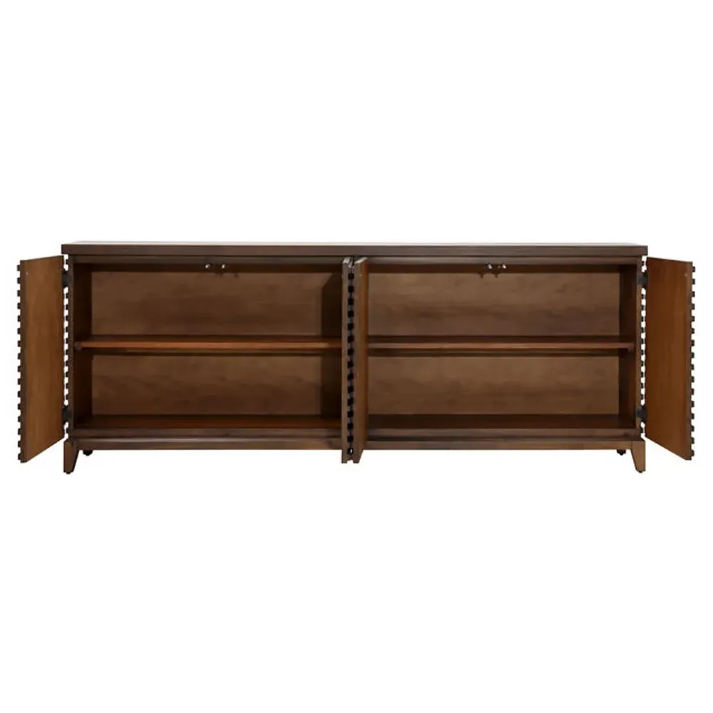 Mila Sideboard - Brown, Acacia Wood