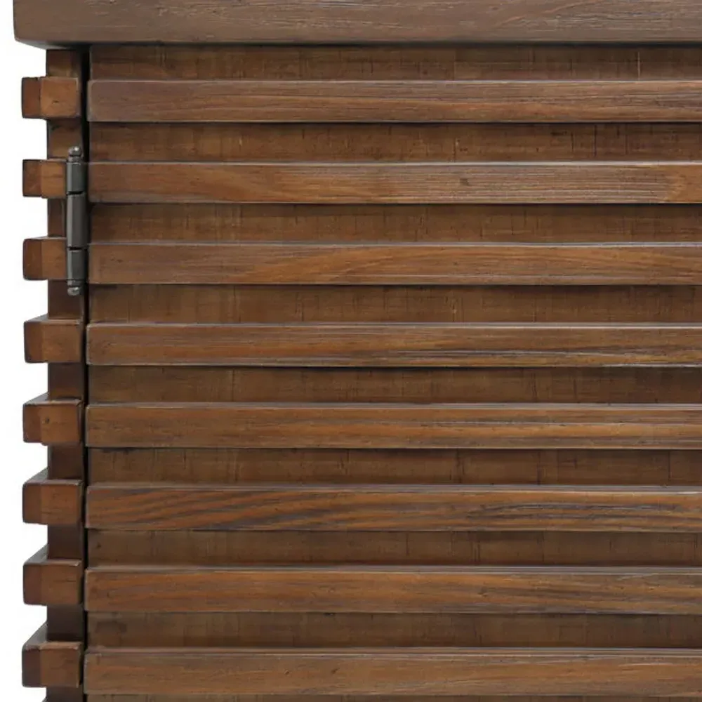 Mila Sideboard - Brown, Acacia Wood