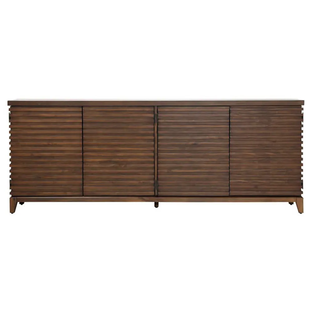 Mila Sideboard - Brown, Acacia Wood image