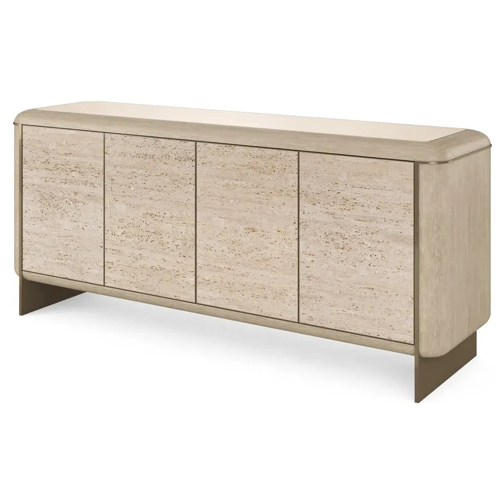 Milan Sideboard - Brown, Oak