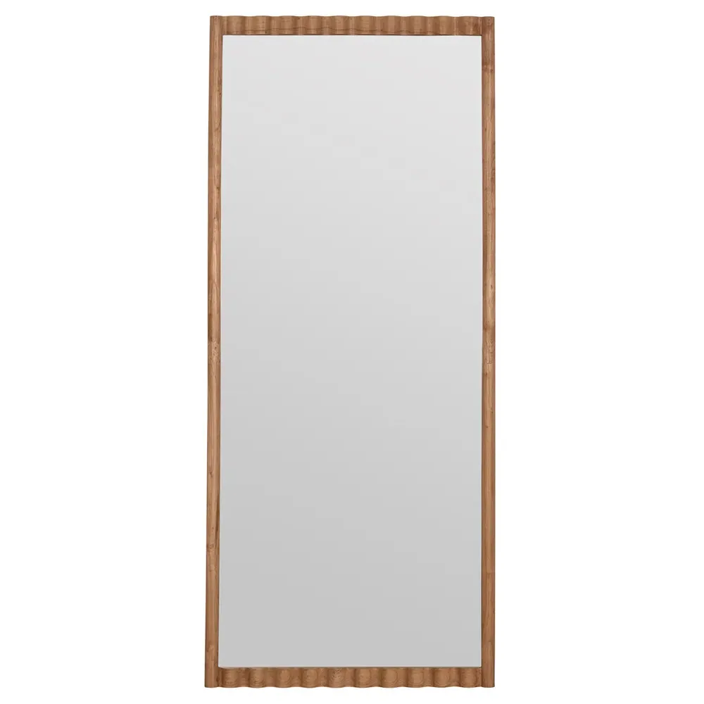 Milani Full Length Floor Mirror - Brown, Wood image