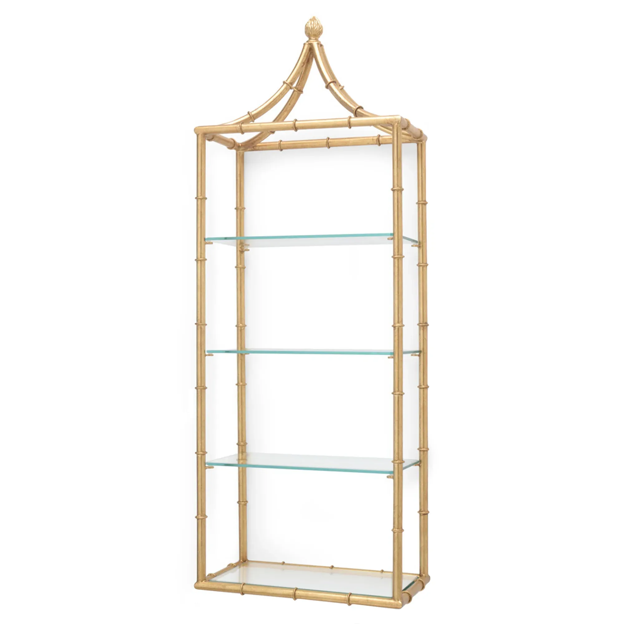 Milani Wall Shelf - Gold, Iron image