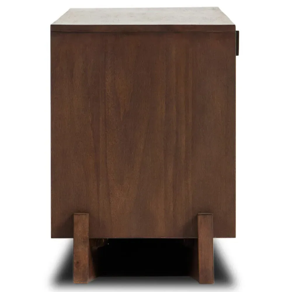 Mildred Media Console - Brown, Wood