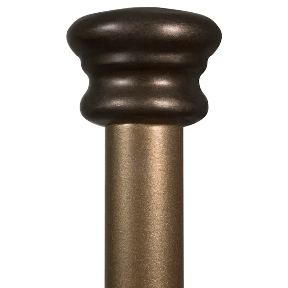 Mileva Queen Size Bed Frame - Aged Brass, Iron