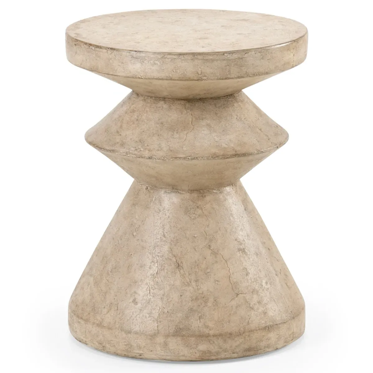 Millie Side Table - White, Composite image