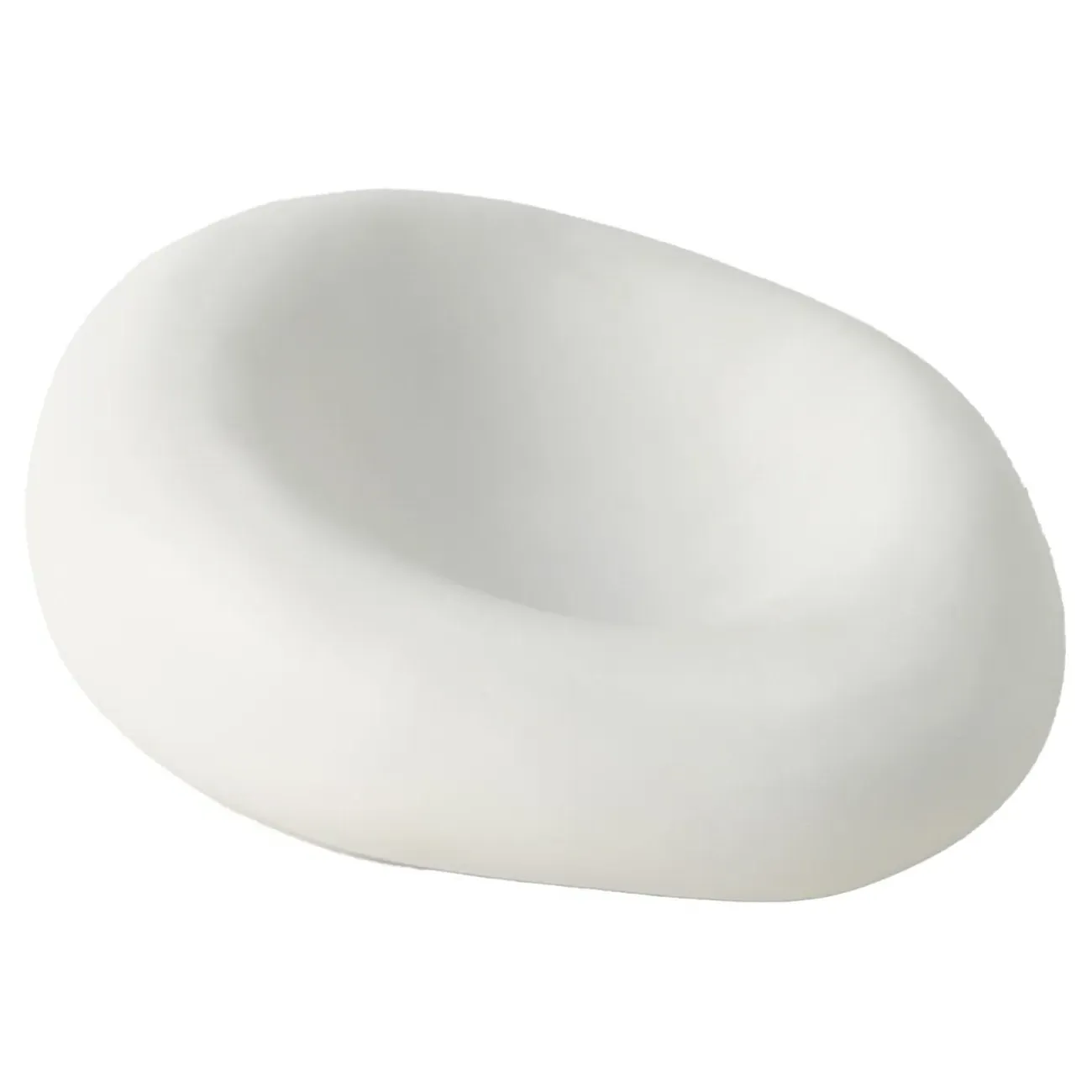 Mina Small Decorative Bowl - White, Ceramic image