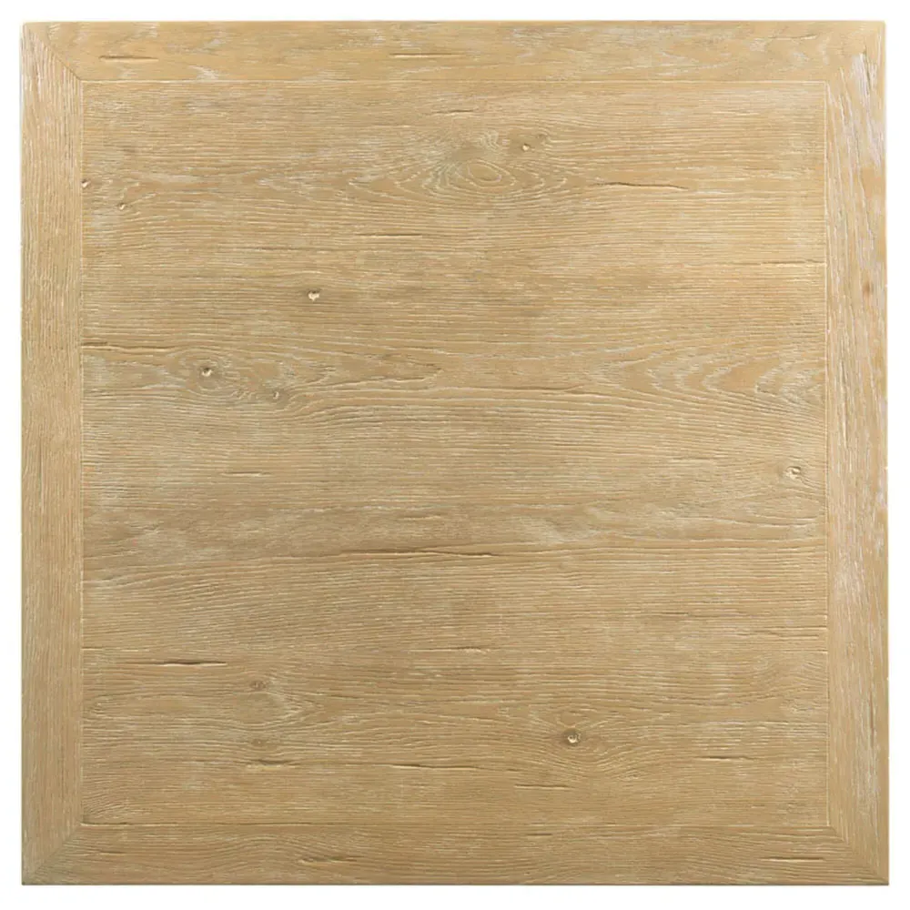 Ming Square Coffee Table - Limewash, Oak