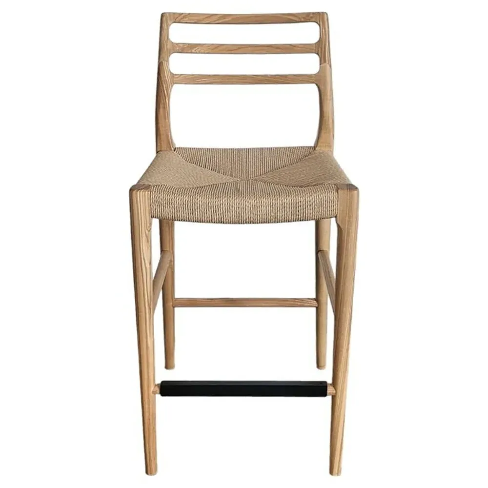 Mira Counter Stool - Natural, Ash Wood image