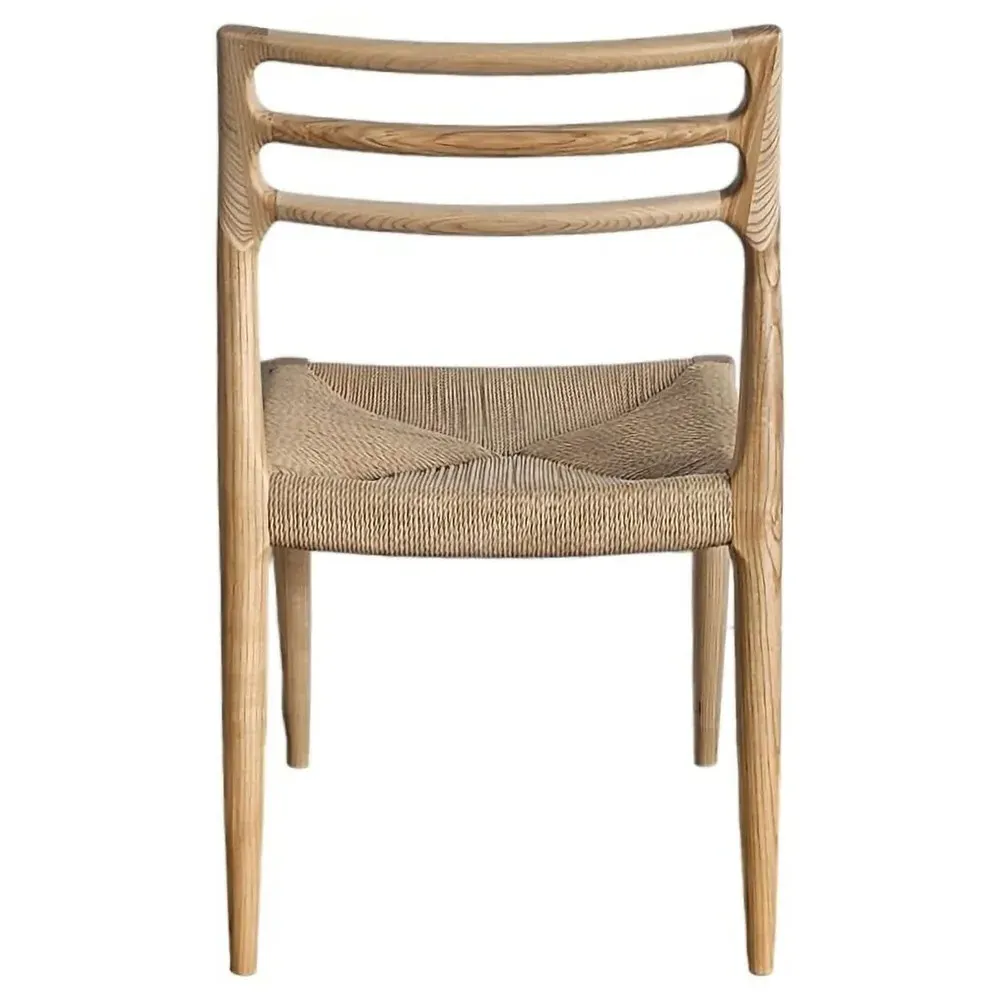 Mira Dining Chair Set of 2 - Natural, Ash Wood