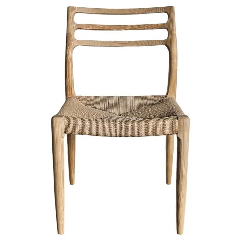 Mira Dining Chair Set of 2 - Natural, Ash Wood