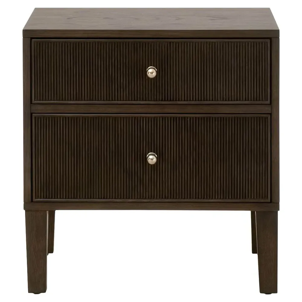 Mira Nightstand - Dutch Brown, Oak image