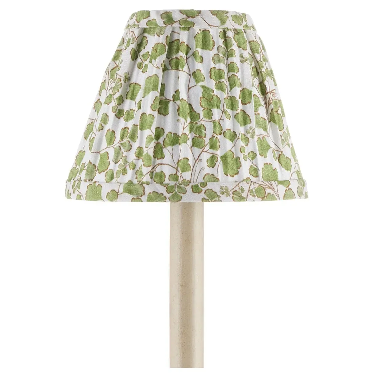 Mirelle Fern Tapered Chandelier Shade - Green, Cotton image