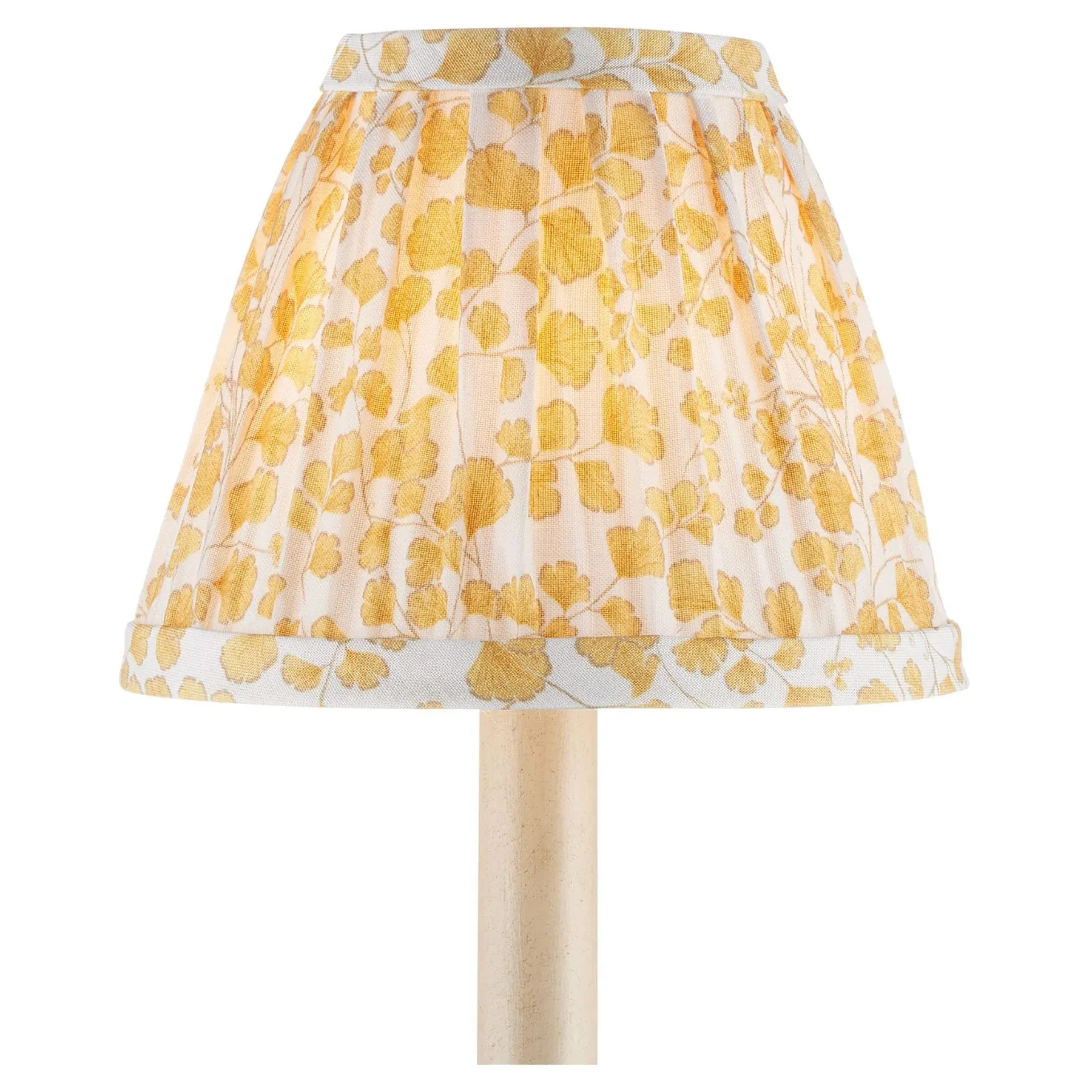Mirelle Fern Tapered Chandelier Shade - Yellow, Cotton