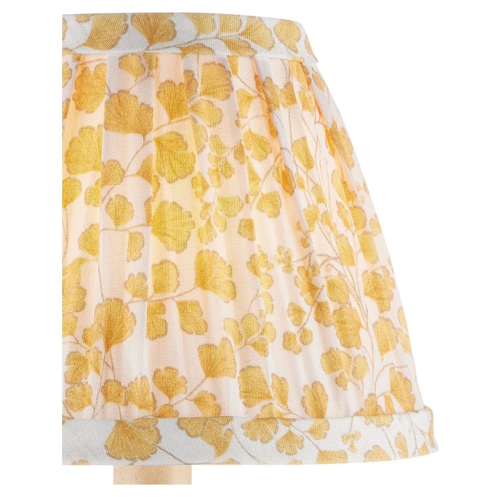 Mirelle Fern Tapered Chandelier Shade - Yellow, Cotton
