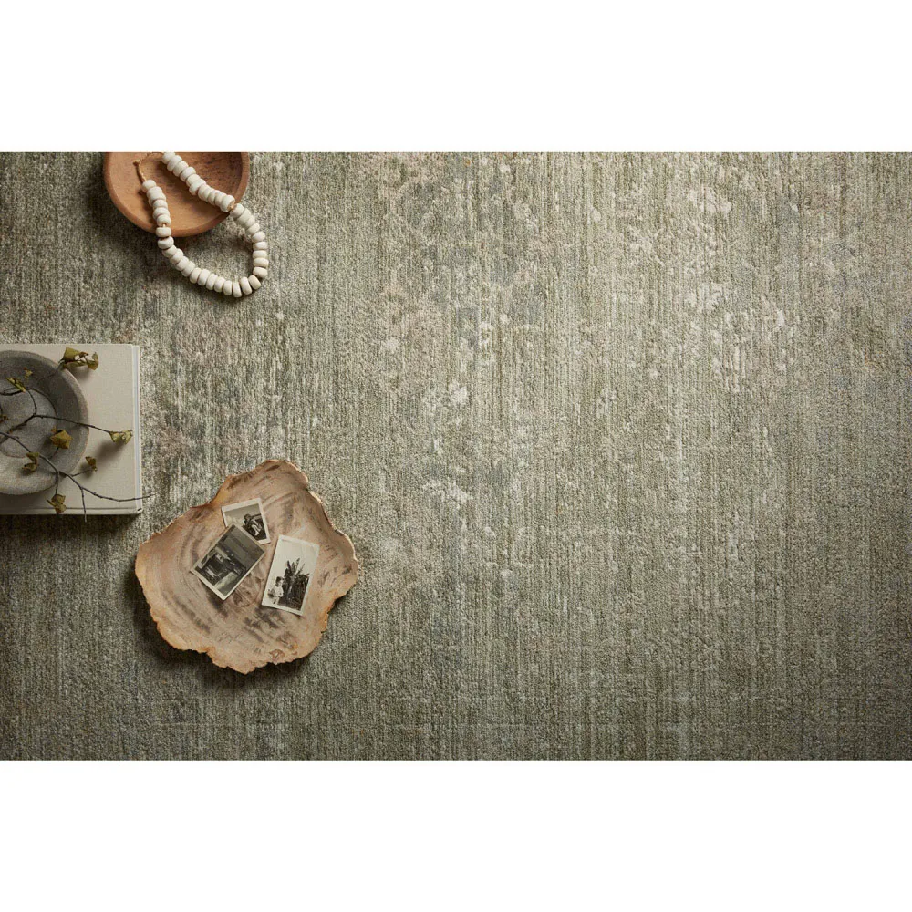 Mireya Abstract Patterned Rug Sample - Sage