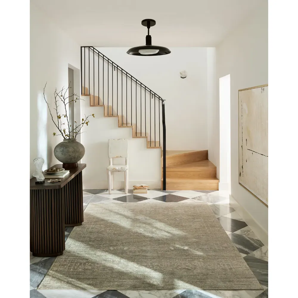 Mireya Abstract Patterned Rug Sample - Sage
