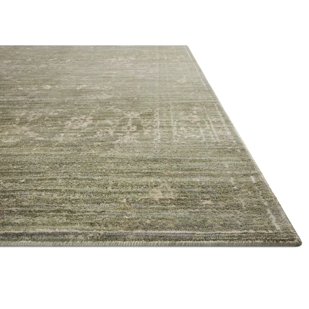 Mireya Abstract Patterned Runner Rug - Sage