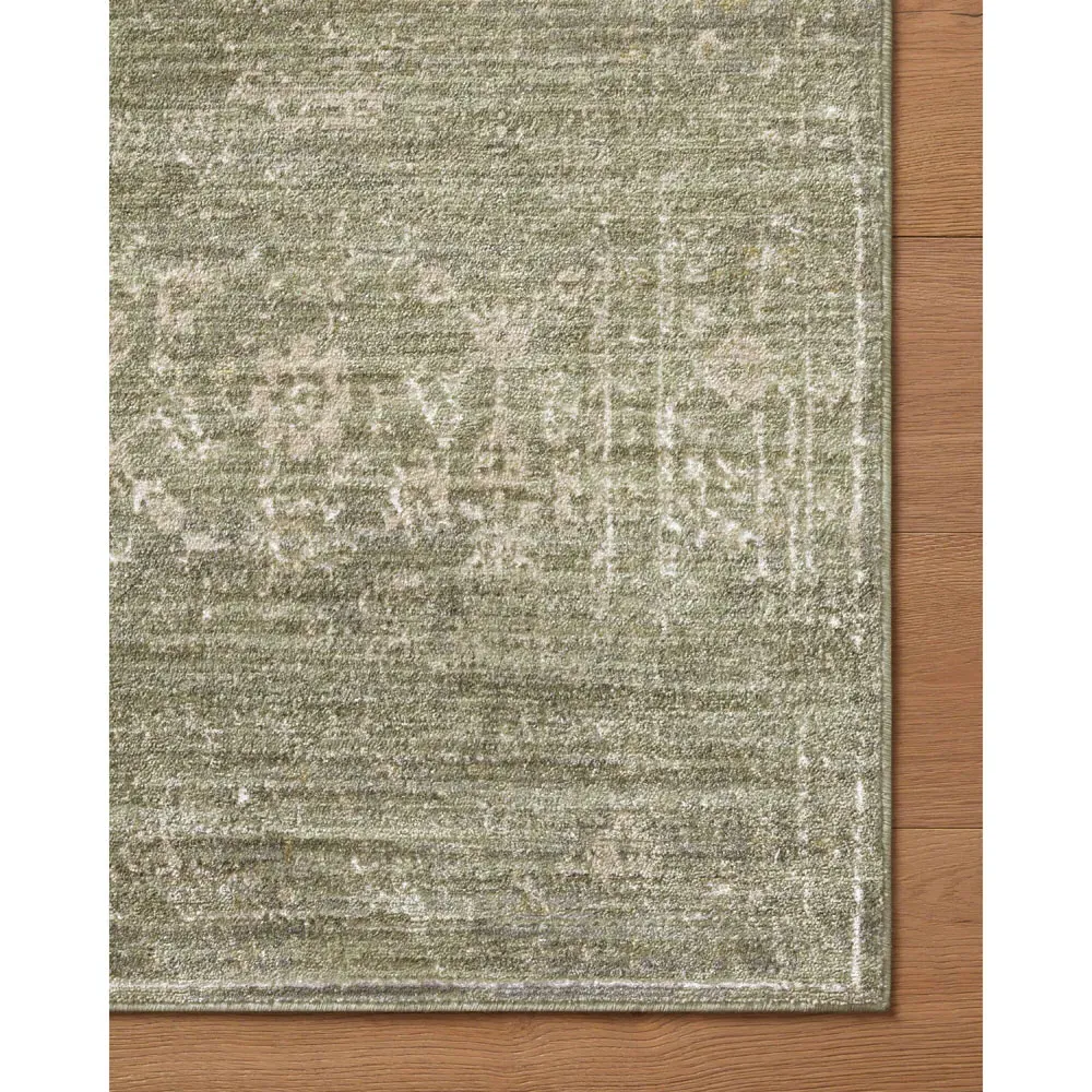 Mireya Abstract Patterned Runner Rug - Sage