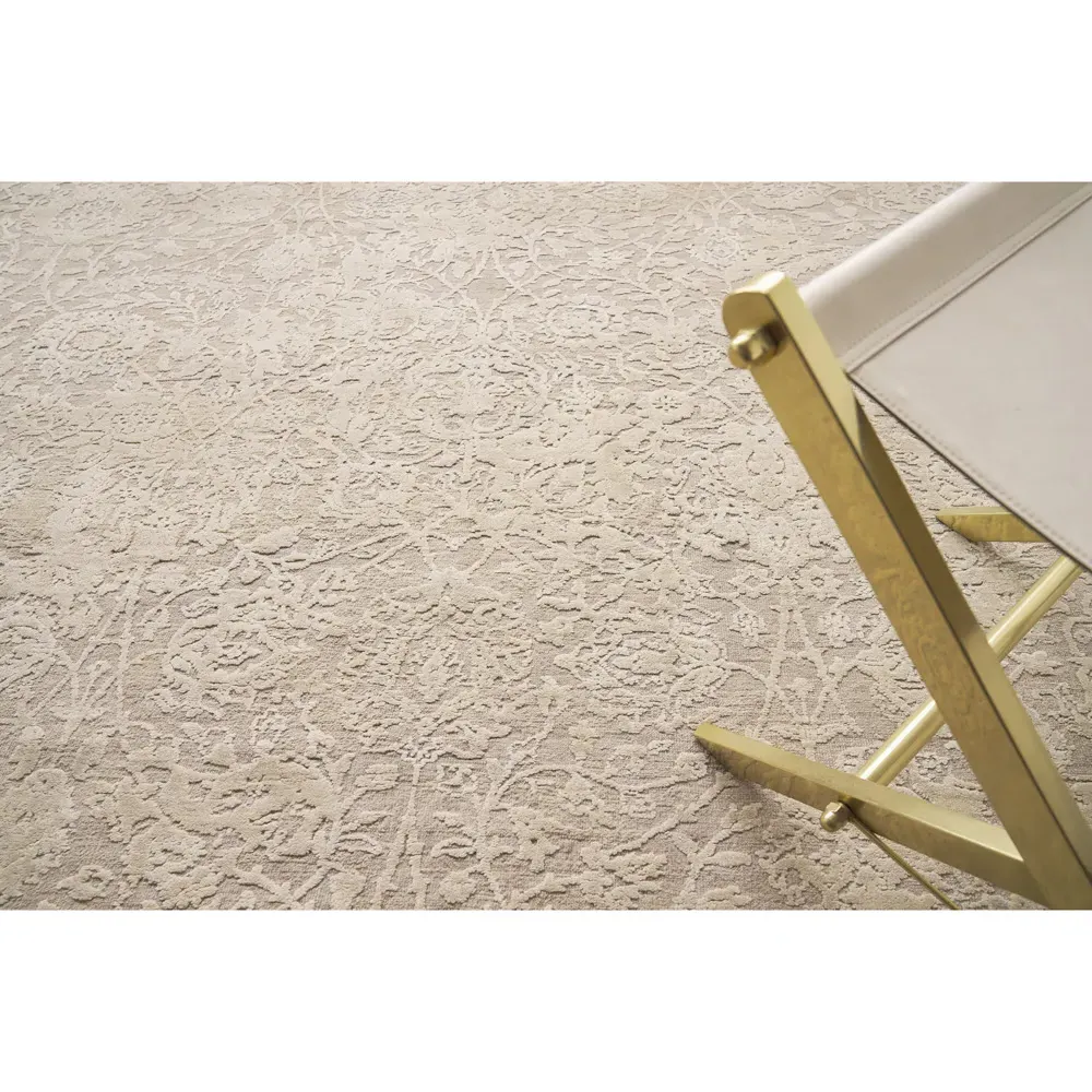 Miriam 12x15 Hand Knotted Rug - Grey, Wool