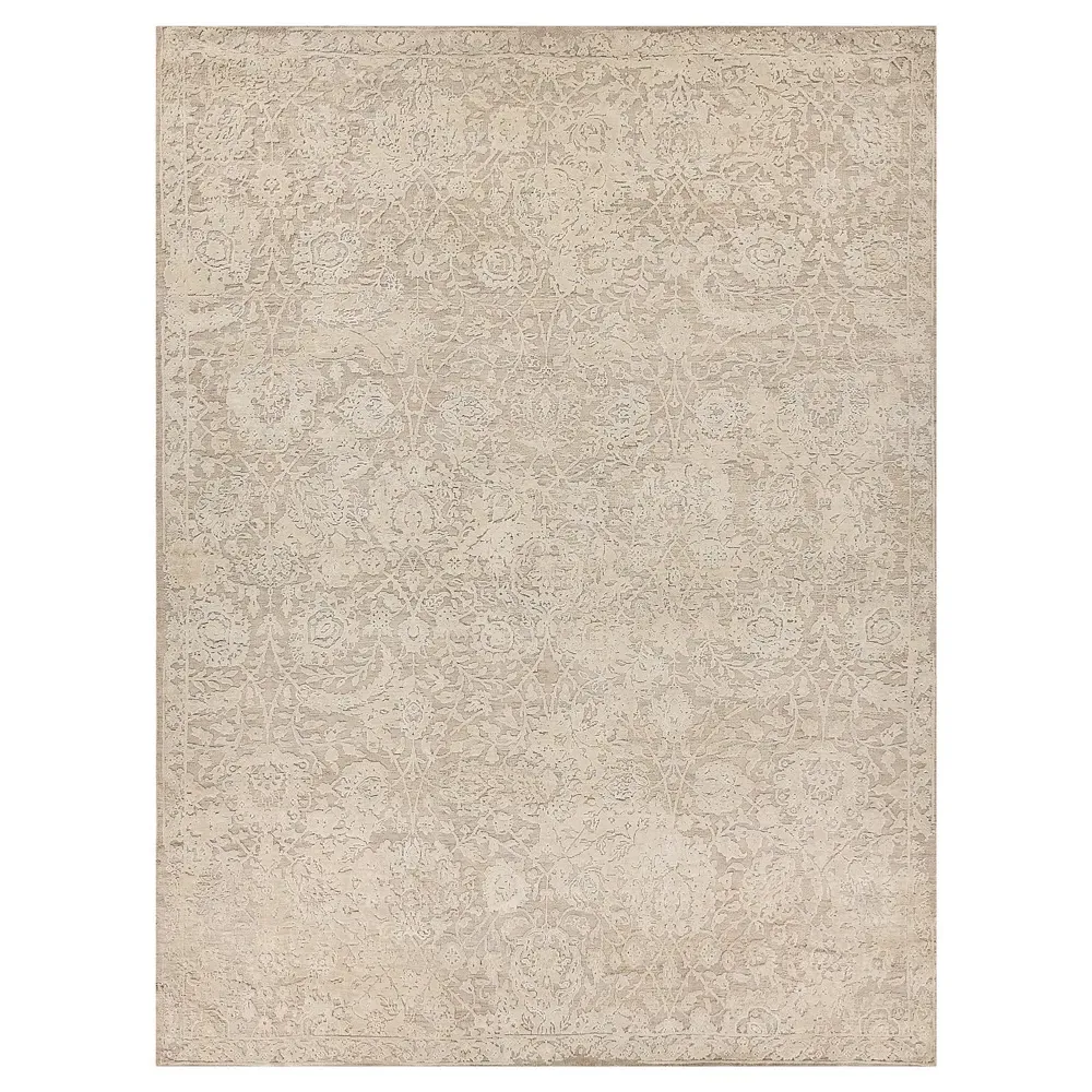 Miriam 12x15 Hand Knotted Rug - Grey, Wool