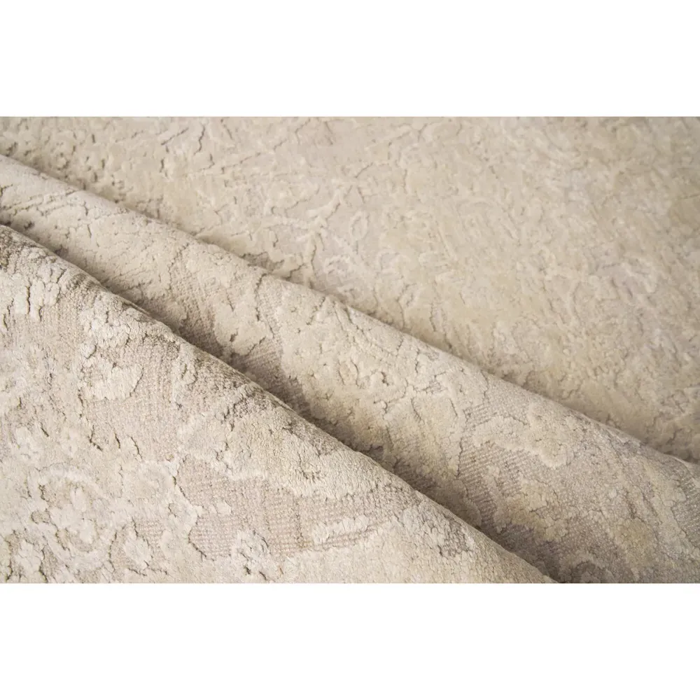 Miriam 14'x18' Hand Knotted Rug - Grey, Wool