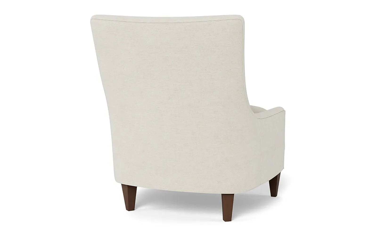Miriam Slipper Chair - Heathered Ivory, Chenille