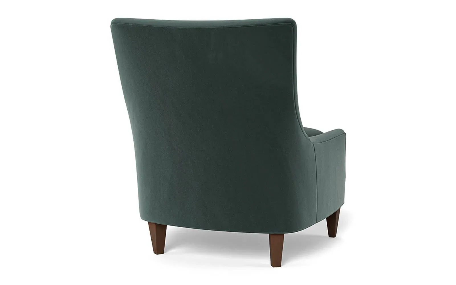 Miriam Slipper Chair - Lagoon, Performance Velvet