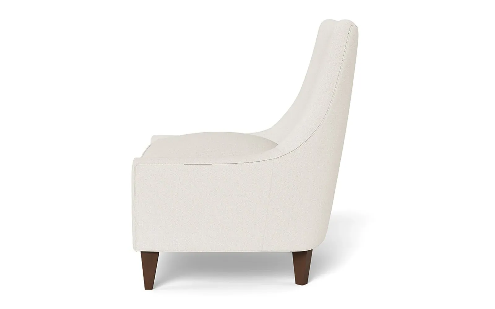 Miriam Slipper Chair - Mascarpone, Performance Basket Weave