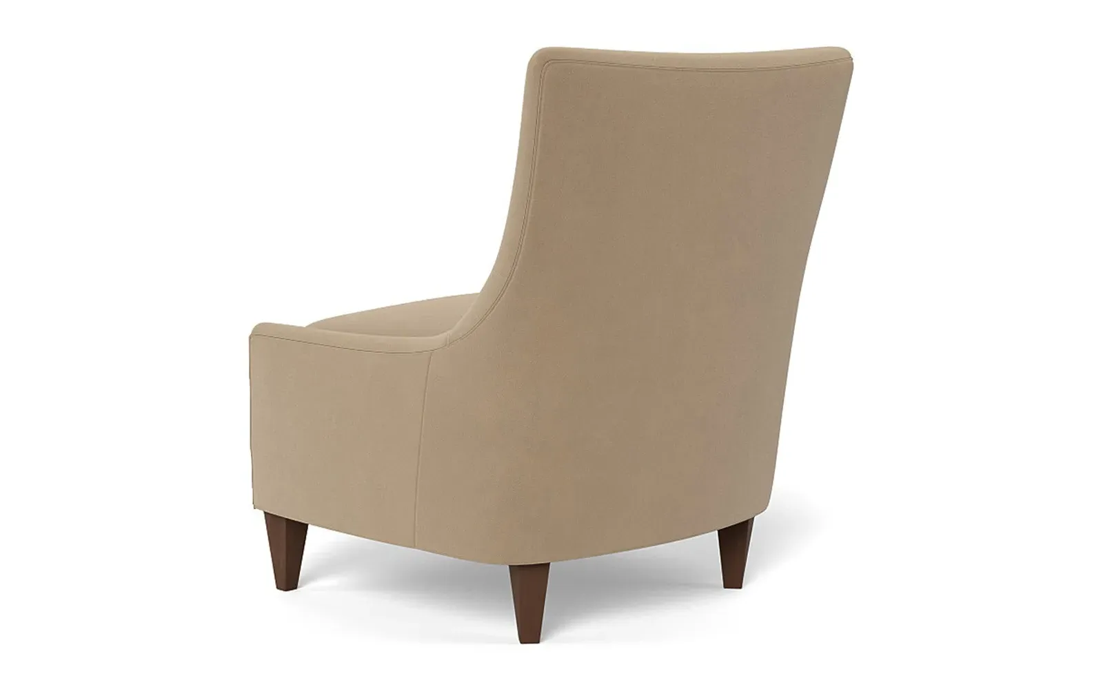 Miriam Slipper Chair - Sand Dune, Performance Velvet