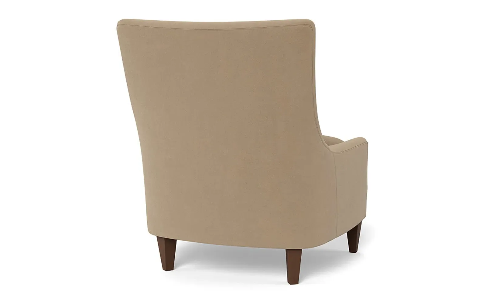 Miriam Slipper Chair - Sand Dune, Performance Velvet
