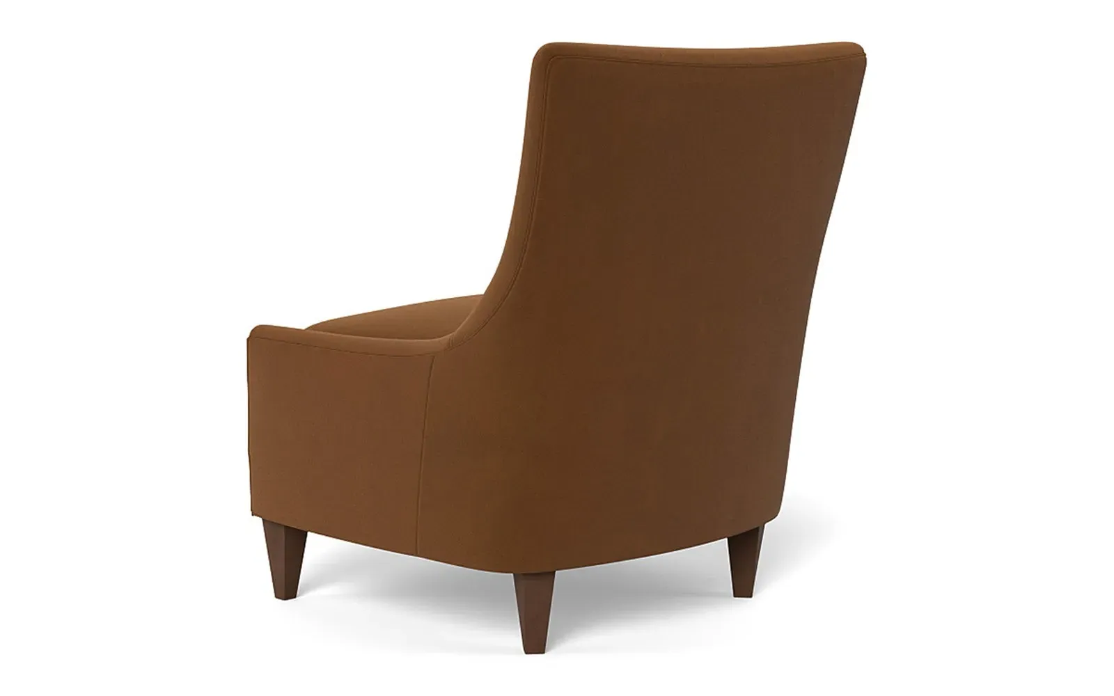 Miriam Slipper Chair - Spice, Performance Velvet