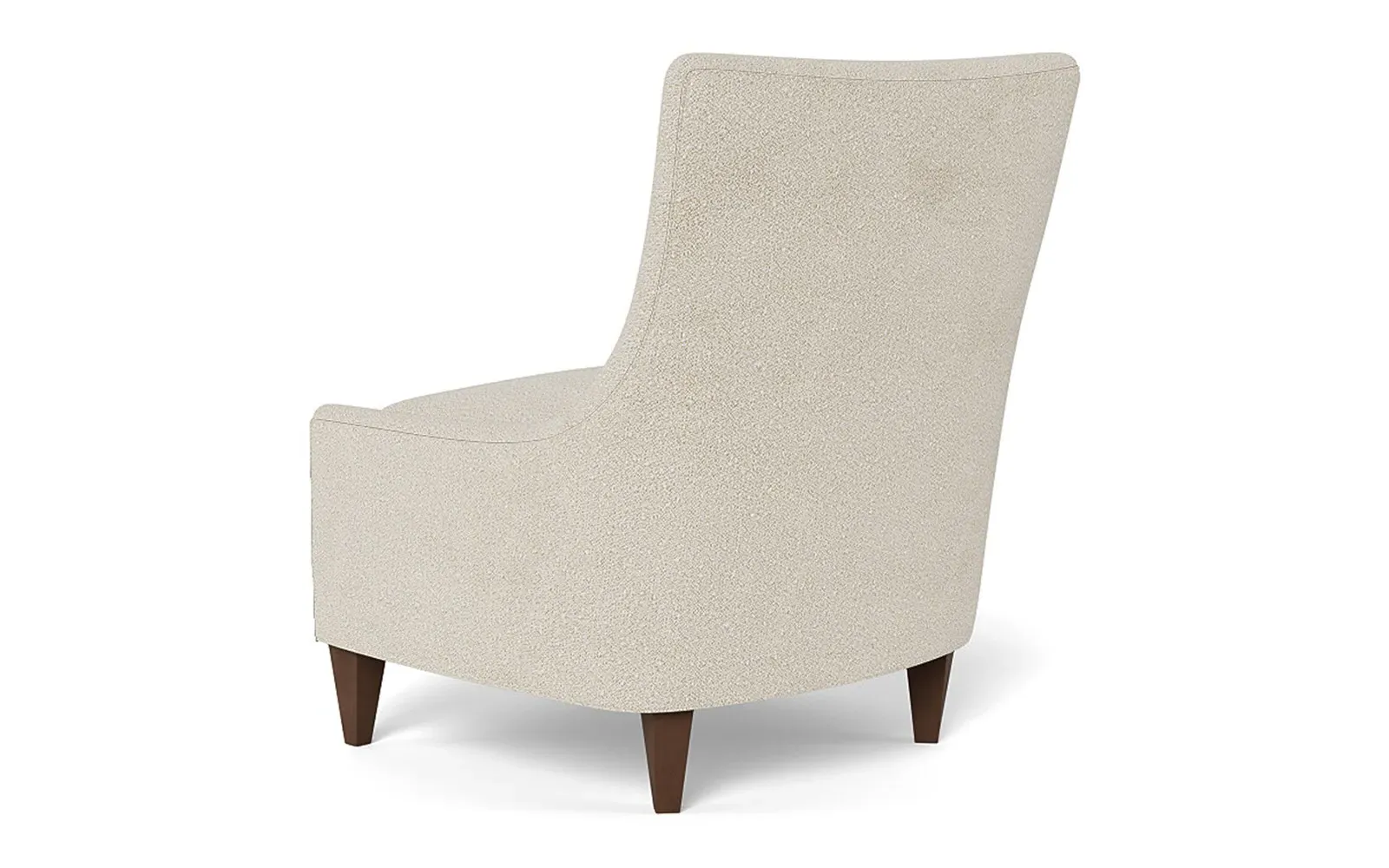 Miriam Slipper Chair - Sugar Cookie, Boucle
