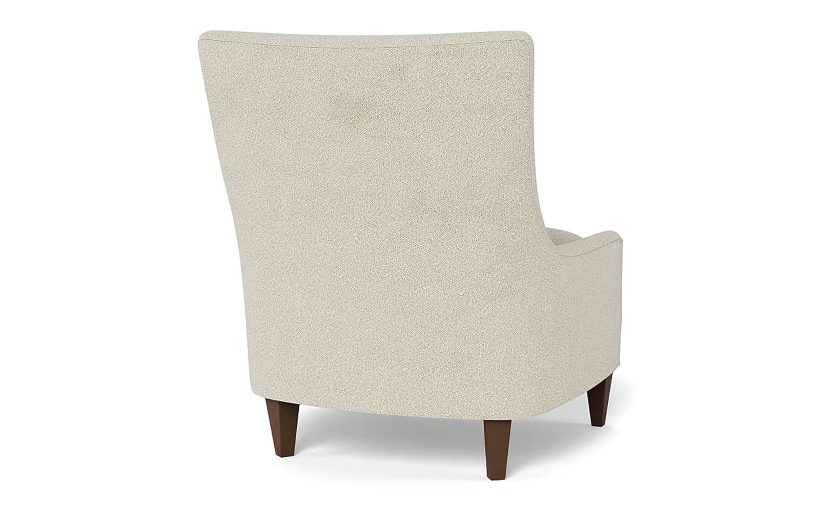 Miriam Slipper Chair - Sugar Cookie, Boucle