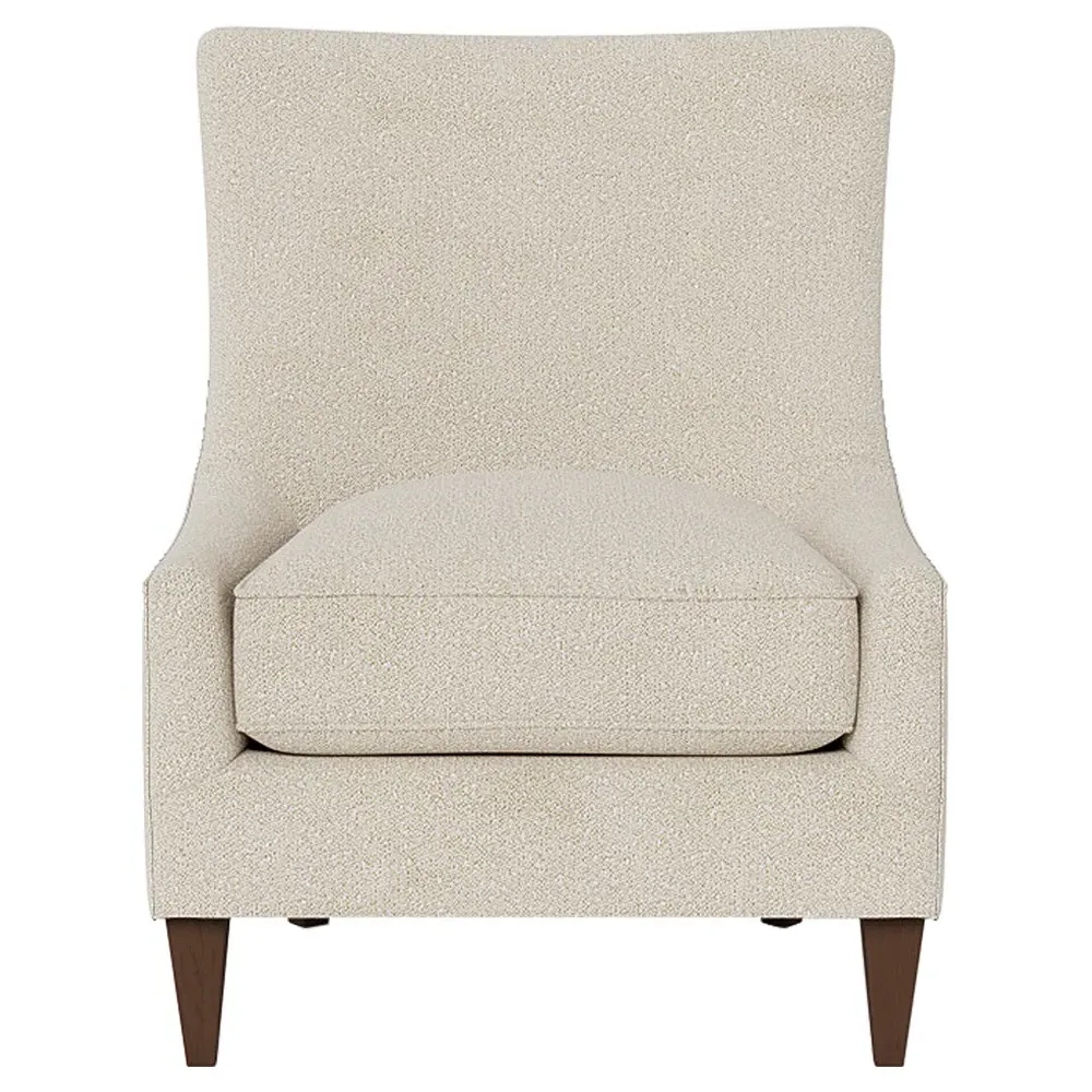 Miriam Slipper Chair - Sugar Cookie, Boucle image