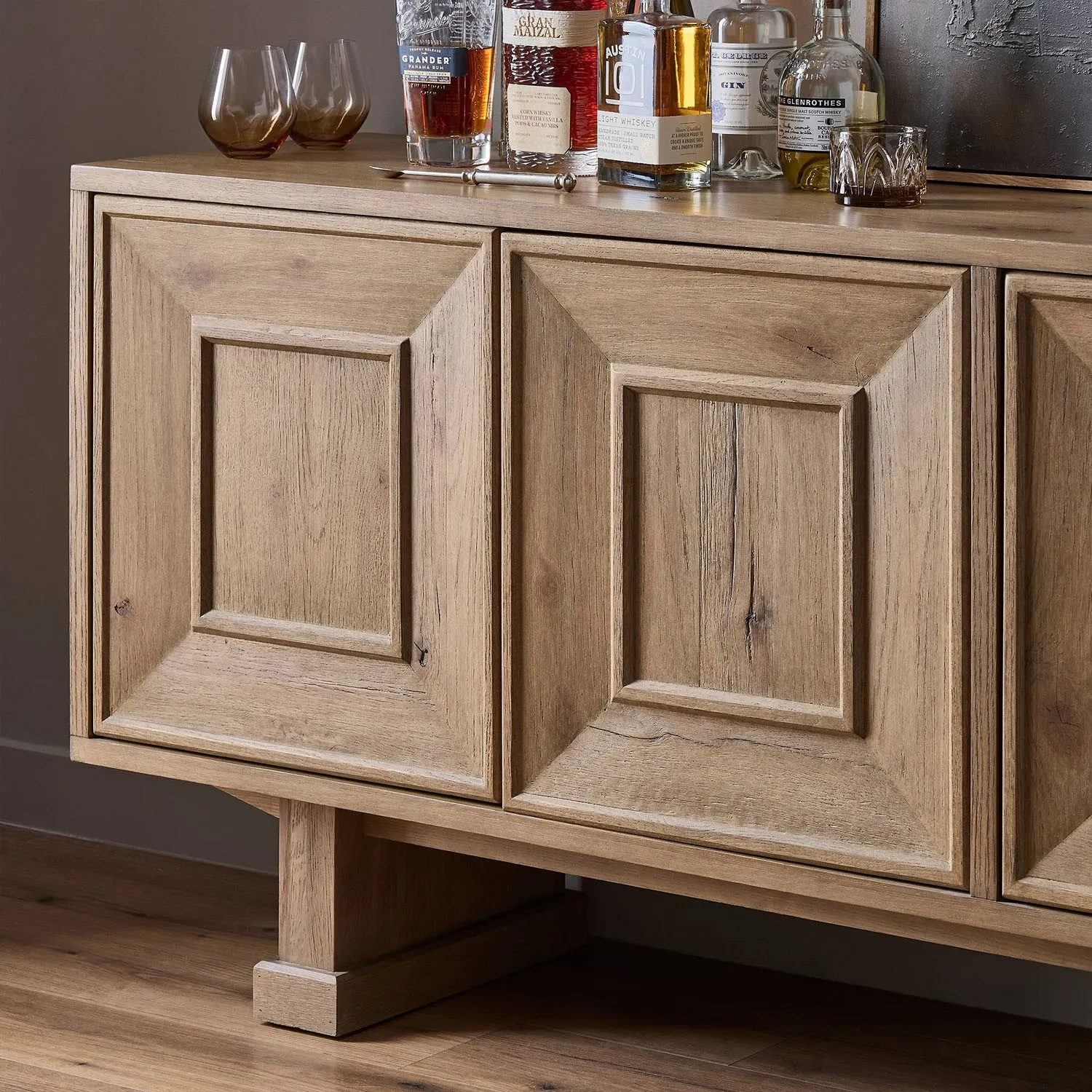 Mirra Sideboard - Brown, Oak