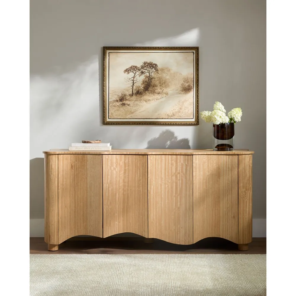 Mischa Sideboard - Brown, Eucalyptus