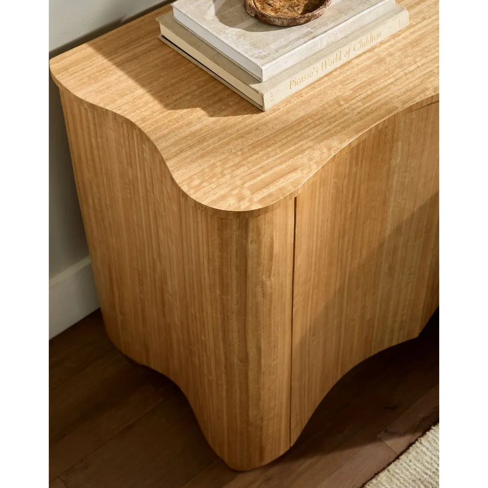 Mischa Sideboard - Brown, Eucalyptus