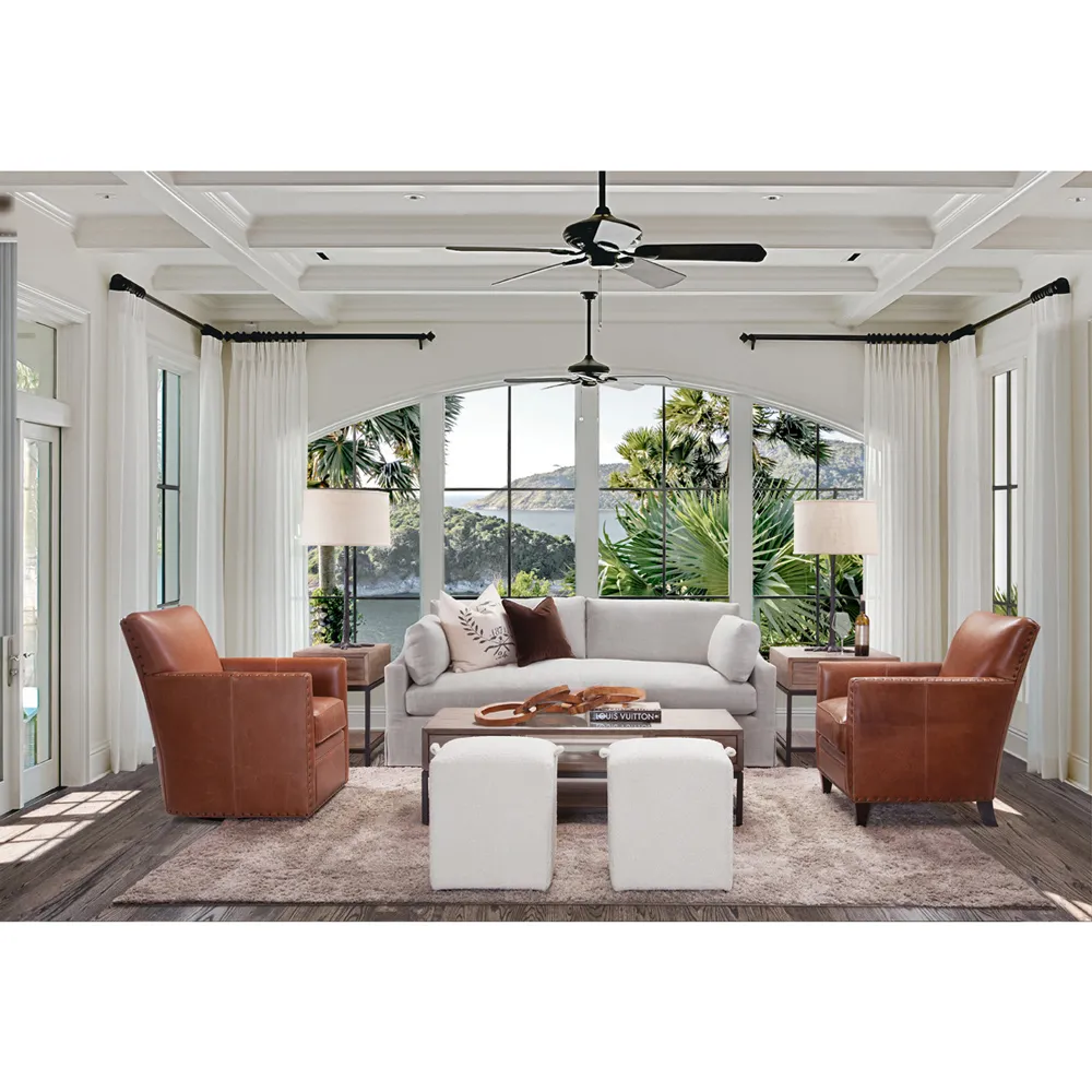 Mitch Slipcovered Sofa - Beige, Linen