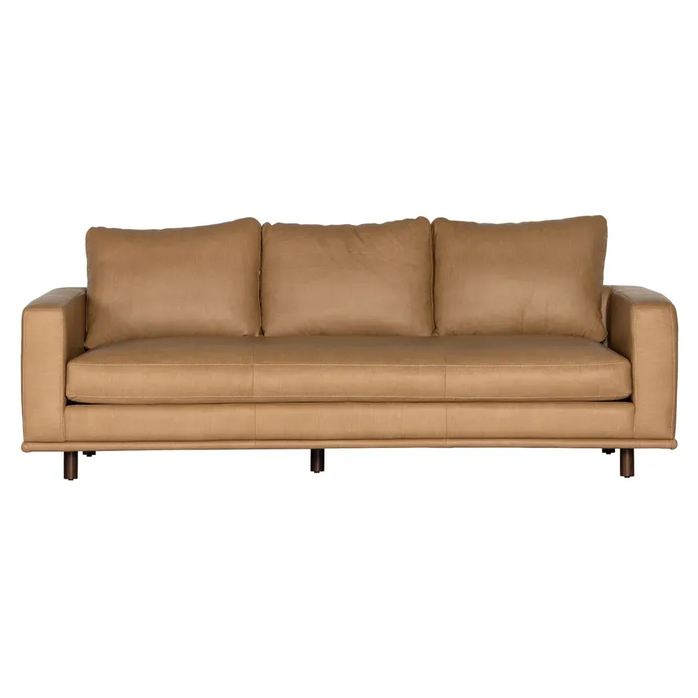 Mon Sofa - Brown, Leather image