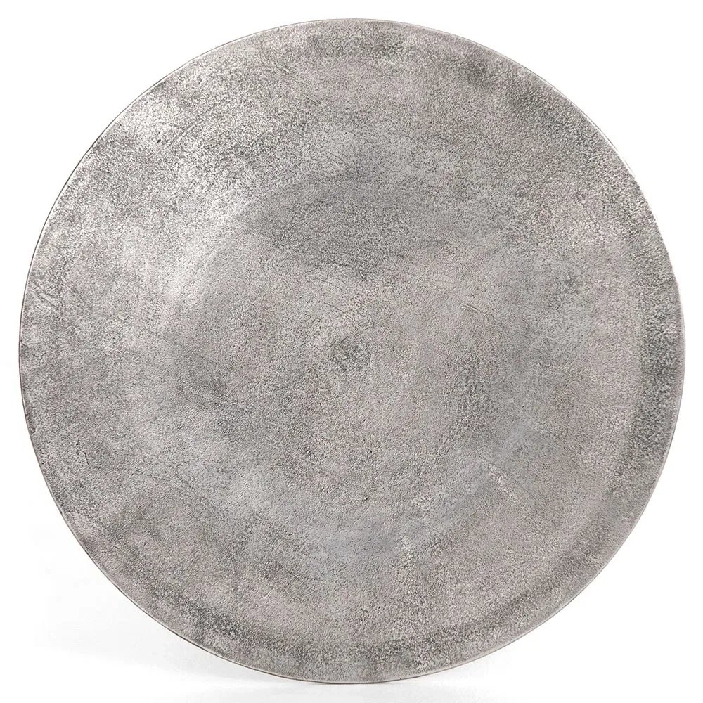 Mona Bar Table - Silver, Aluminum