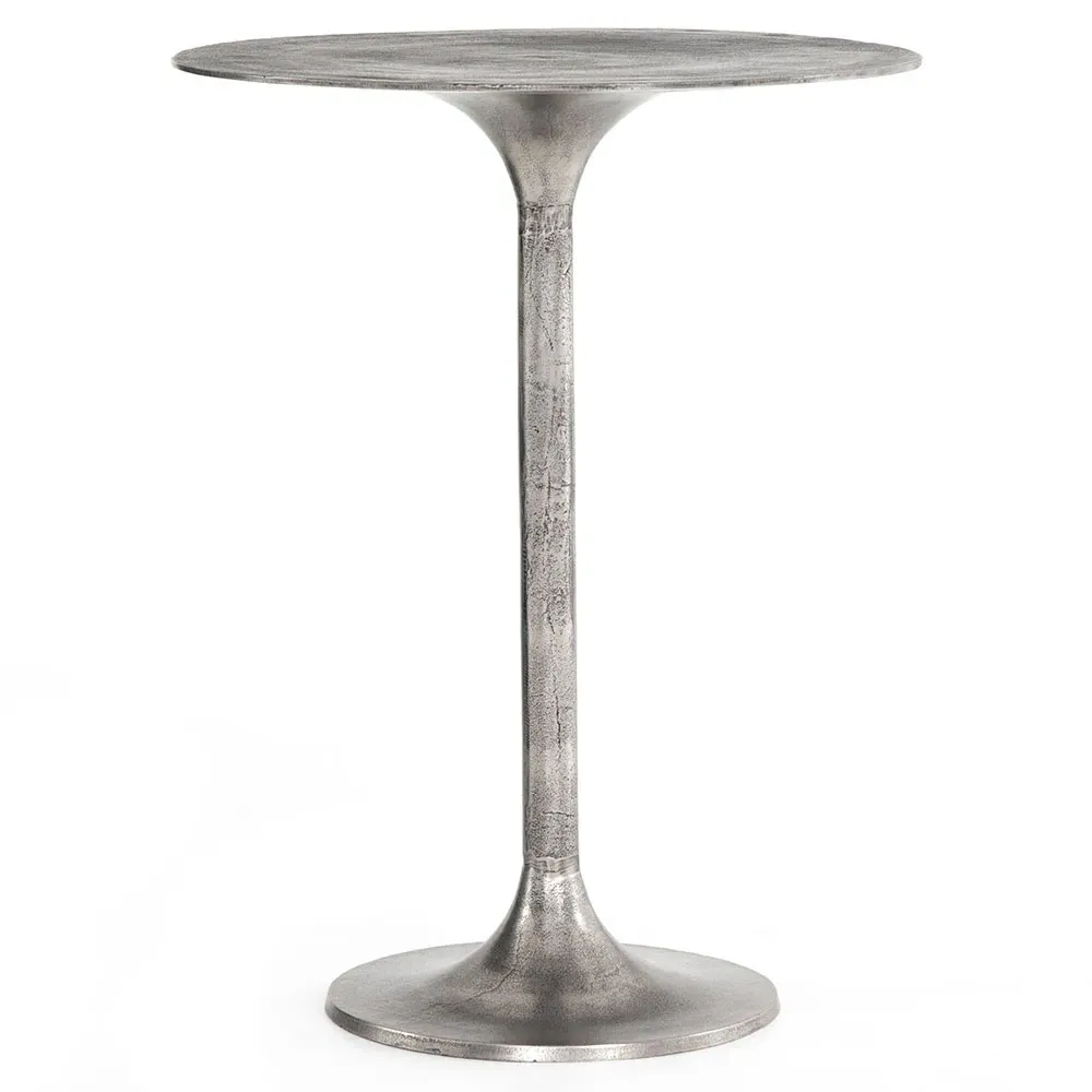 Mona Bar Table - Silver, Aluminum image