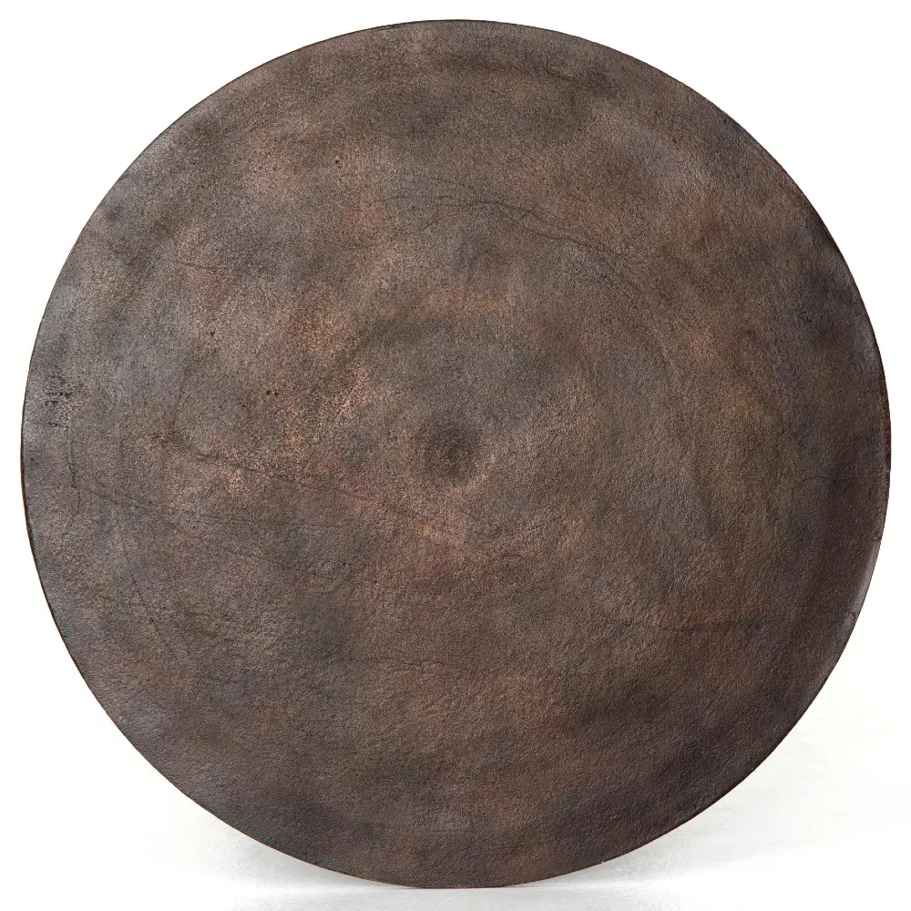 Mona Industrial Loft Bar Table - Black, Aluminum