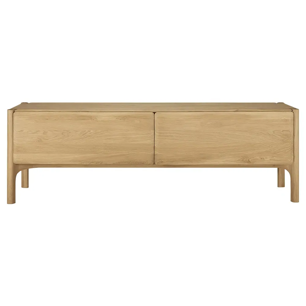 Mona Oak TV Cupboard - Brown image