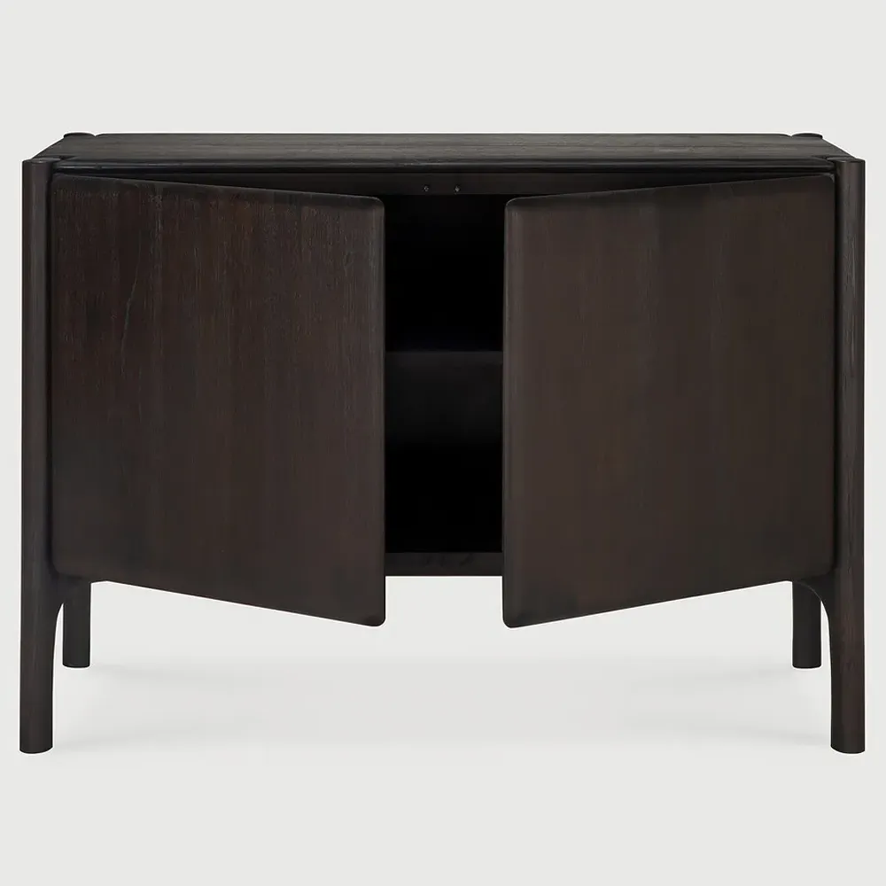 Mona Sideboard - Dark Brown, Teak