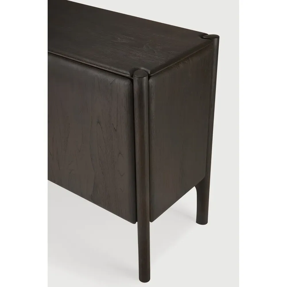 Mona Sideboard - Dark Brown, Teak