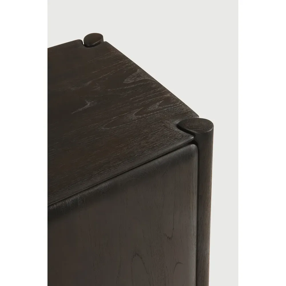 Mona Sideboard - Dark Brown, Teak
