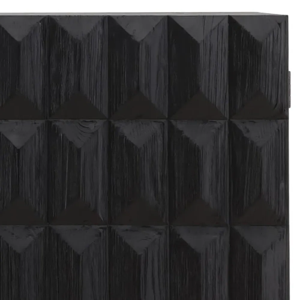 Montauk Reclaimed Wood Sideboard - Black