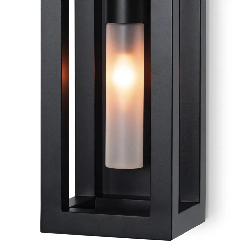 Montecito Double Ended Outdoor Sconce - Black, Iron