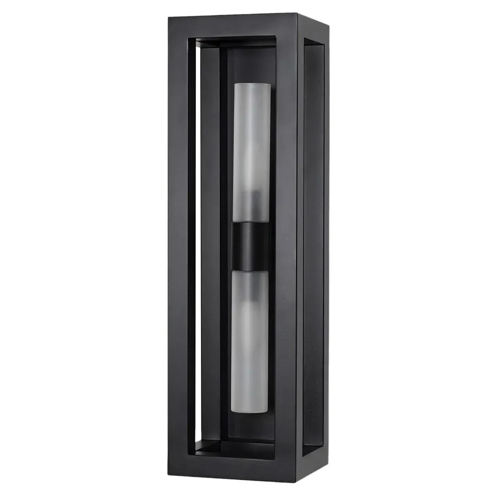 Montecito Double Ended Outdoor Sconce - Black, Iron